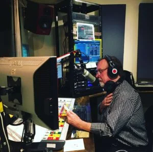 Paul Norton at the mic