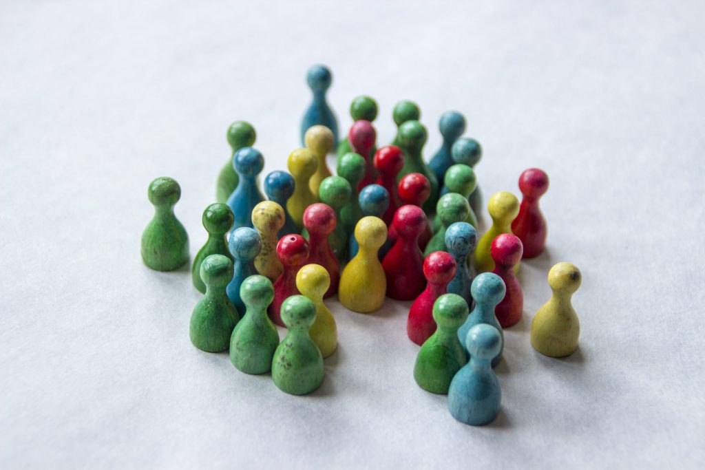 game board playing pieces