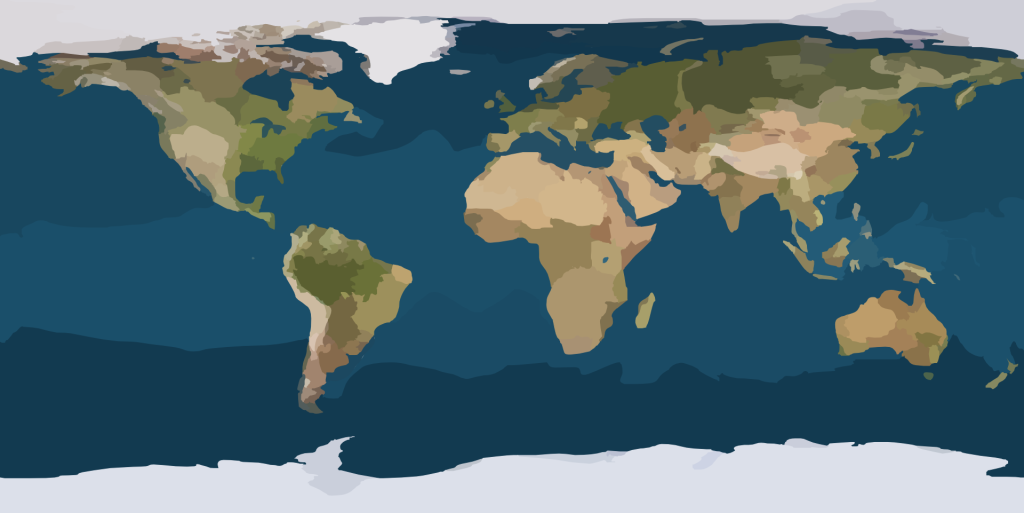 world map